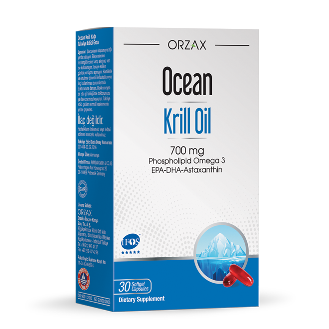 OCEAN KRILL OIL 30 SOFT CAPSULES